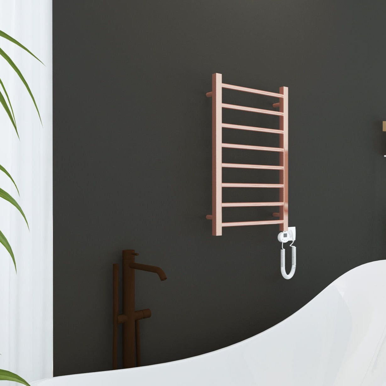 SUN-D77 Heated towel rail