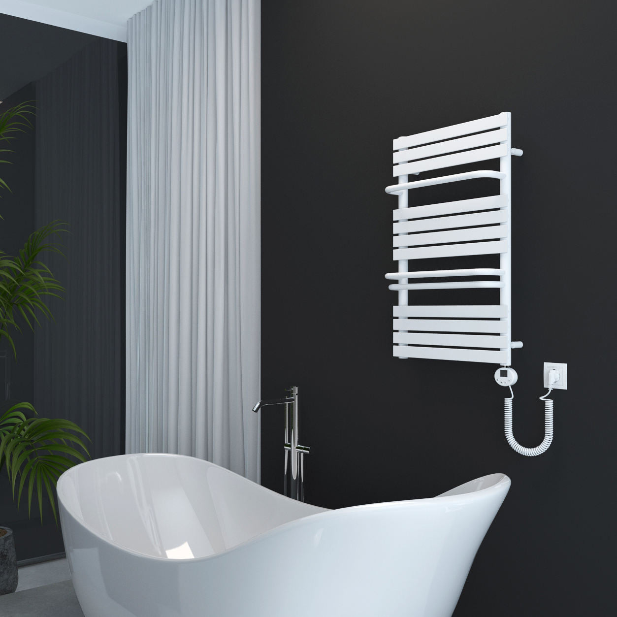 SUN-2D44 Electric towel rail