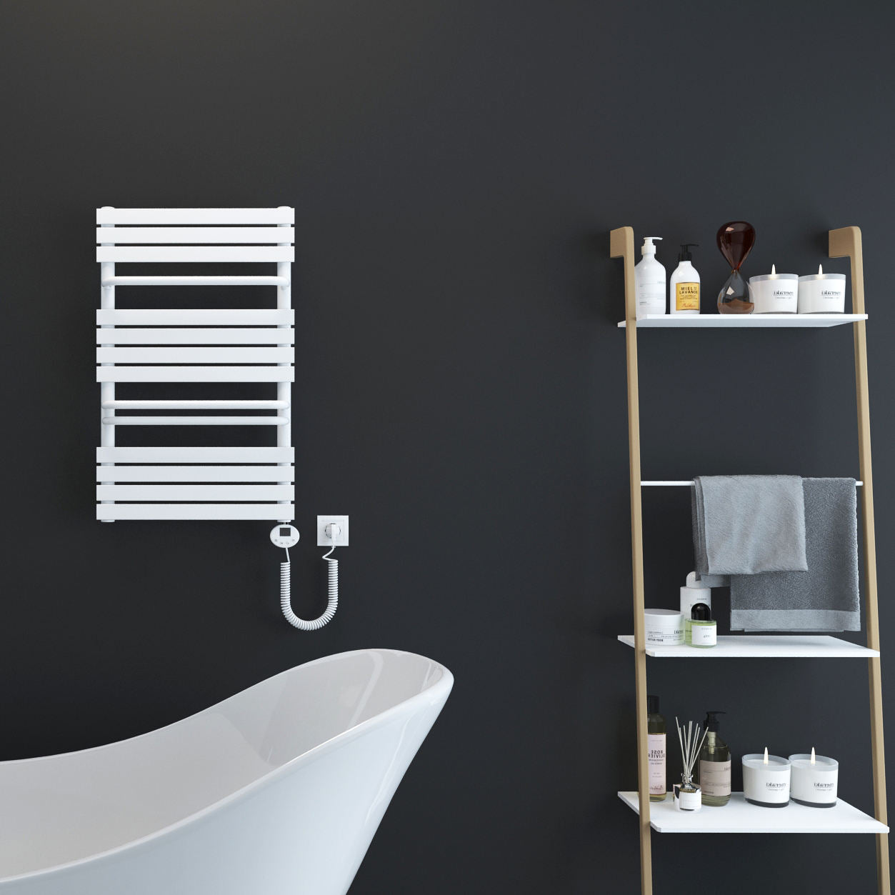 SUN-2D44 Electric towel rail